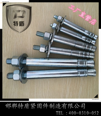 河北永年m16*150机械锚栓供应,后扩底机械锚栓,上海特盾紧固件制造图片_高清图_细节图